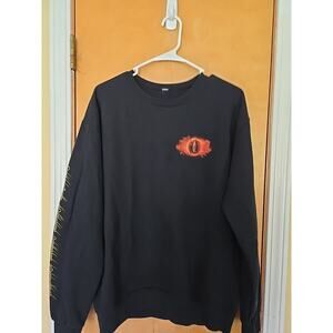 Lord of the rings eye of Suramon pullover crewneck sweatshirt size Medium